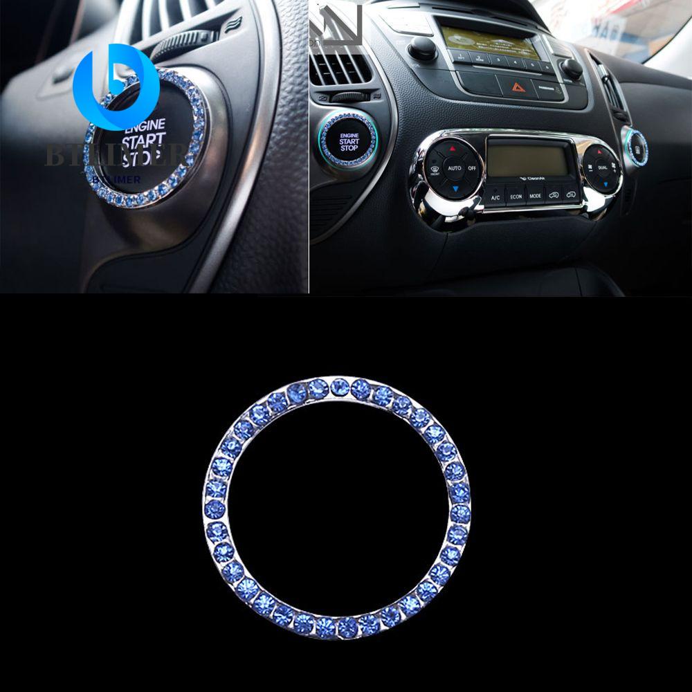 Vòng Trang Trí Nút Công Tắc Khởi Động Xe SUV