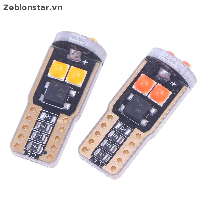 1 Đèn LED T10 3030 6SMD Ánh Sáng Trắng Dùng Để Đọc Sách Nội Thất Xe Hơi