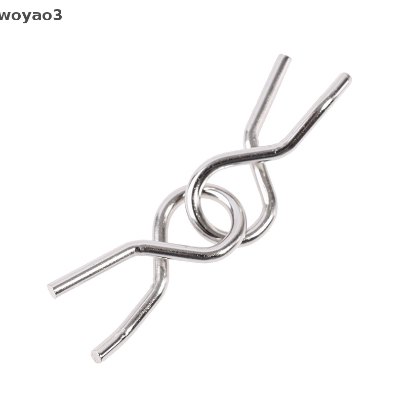 Set 8 Đồ Chơi Lắp Ráp IQ woyao3 Bằng Kim Loại Cho Người Lớn Và Trẻ Em