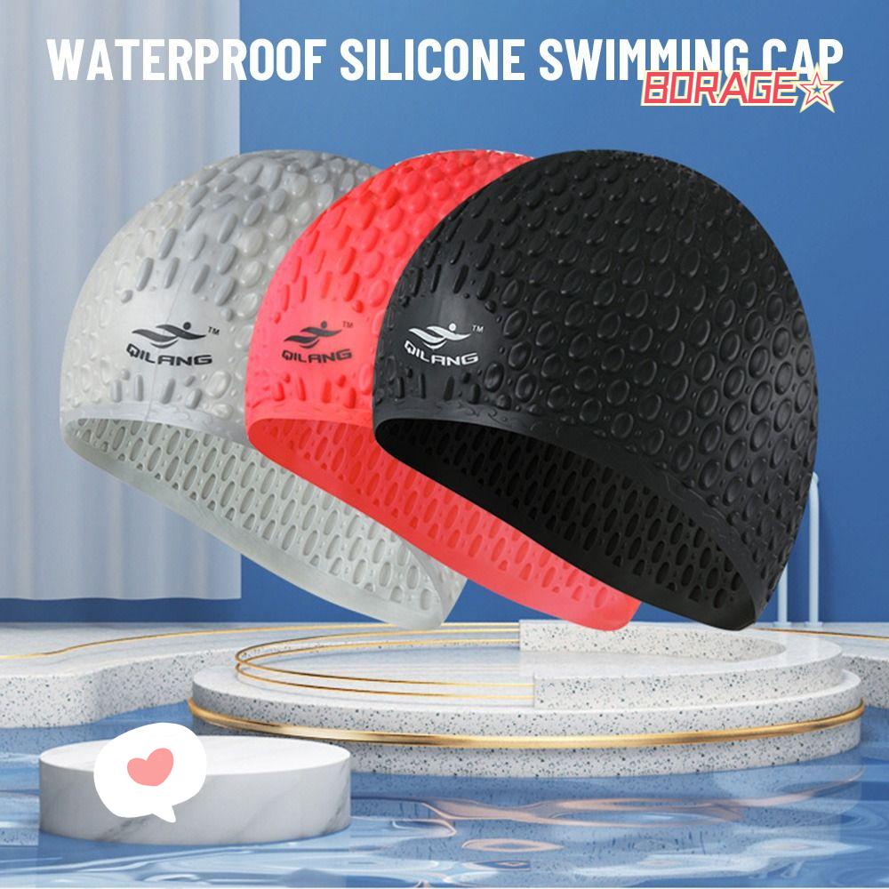 Mũ Bơi BORAG Thiết Kế 3D Chống Thấm Nước Cho Nam Và Nữ