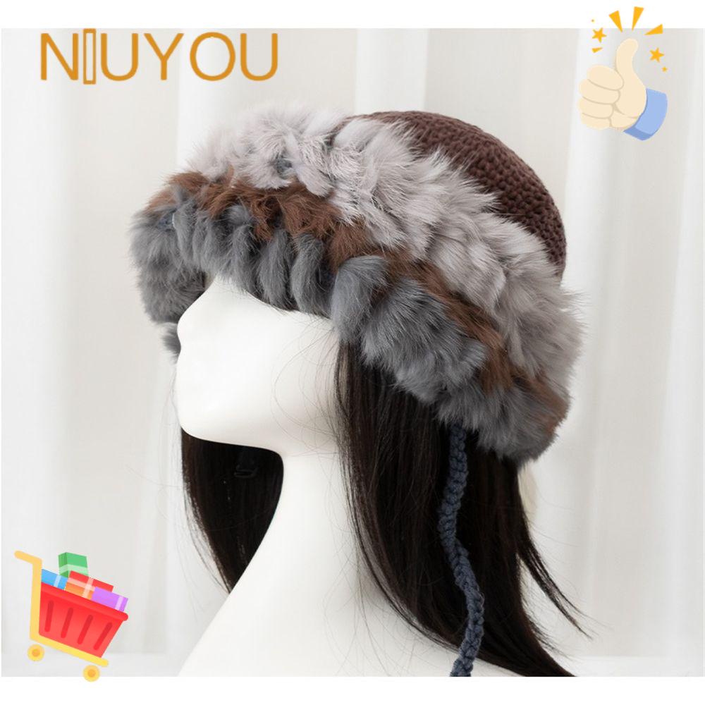 Mũ Lông Thỏ Thời Trang Dành Cho Nữ