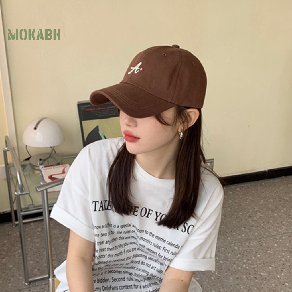 Mũ Bucket Thêu Chữ Có Thể Điều Chỉnh Kích Thước Thời Trang Dành Cho Nữ