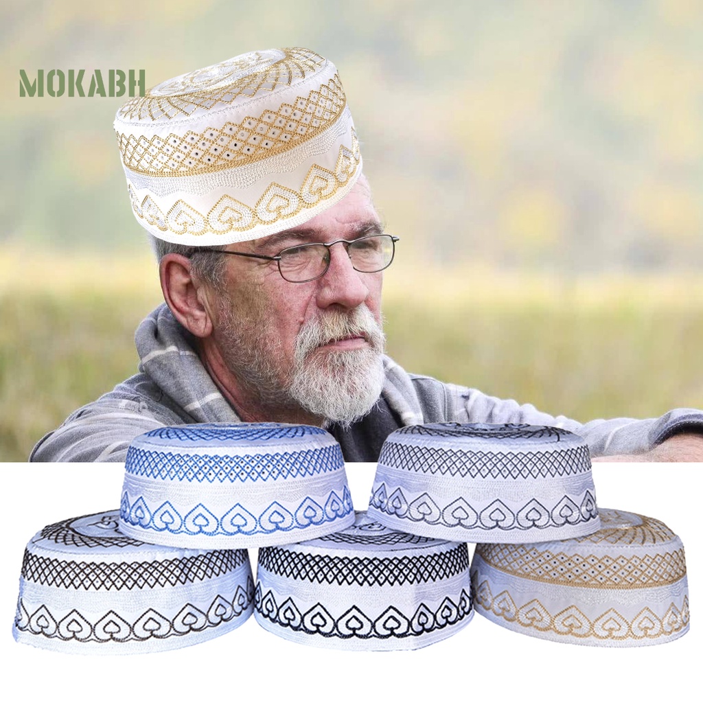 Mũ Lưỡi Trai Họa Tiết Sọc Thêu Phong Cách Retro Cho Nam