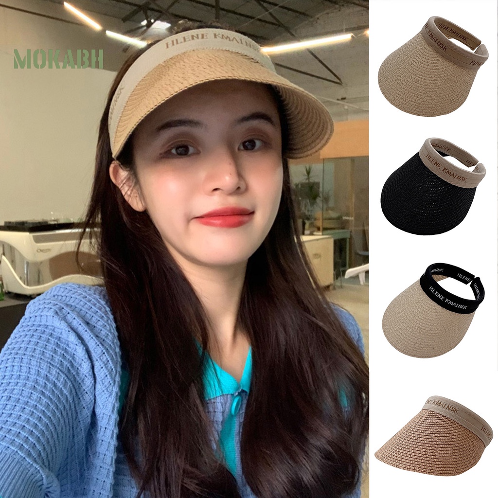 Mũ Lưỡi Trai Hở Chóp Chống Nắng Chống Tia UV Chống Rơi Bền Bỉ Thời Trang Mùa Hè