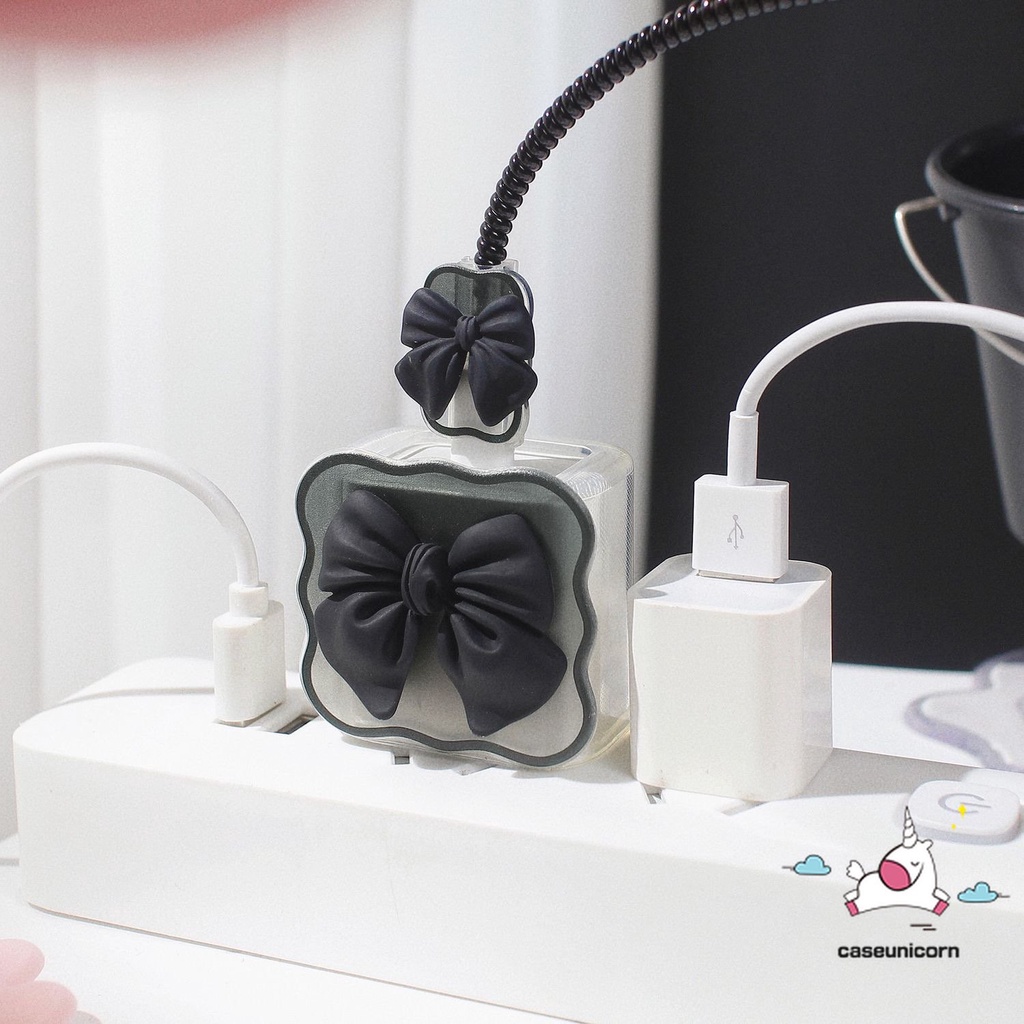 Vỏ Bọc Bảo Vệ Hộp Sạc Tai Nghe iP 18 / 20W Màu Kẹo Macaron 3D Dễ Thương