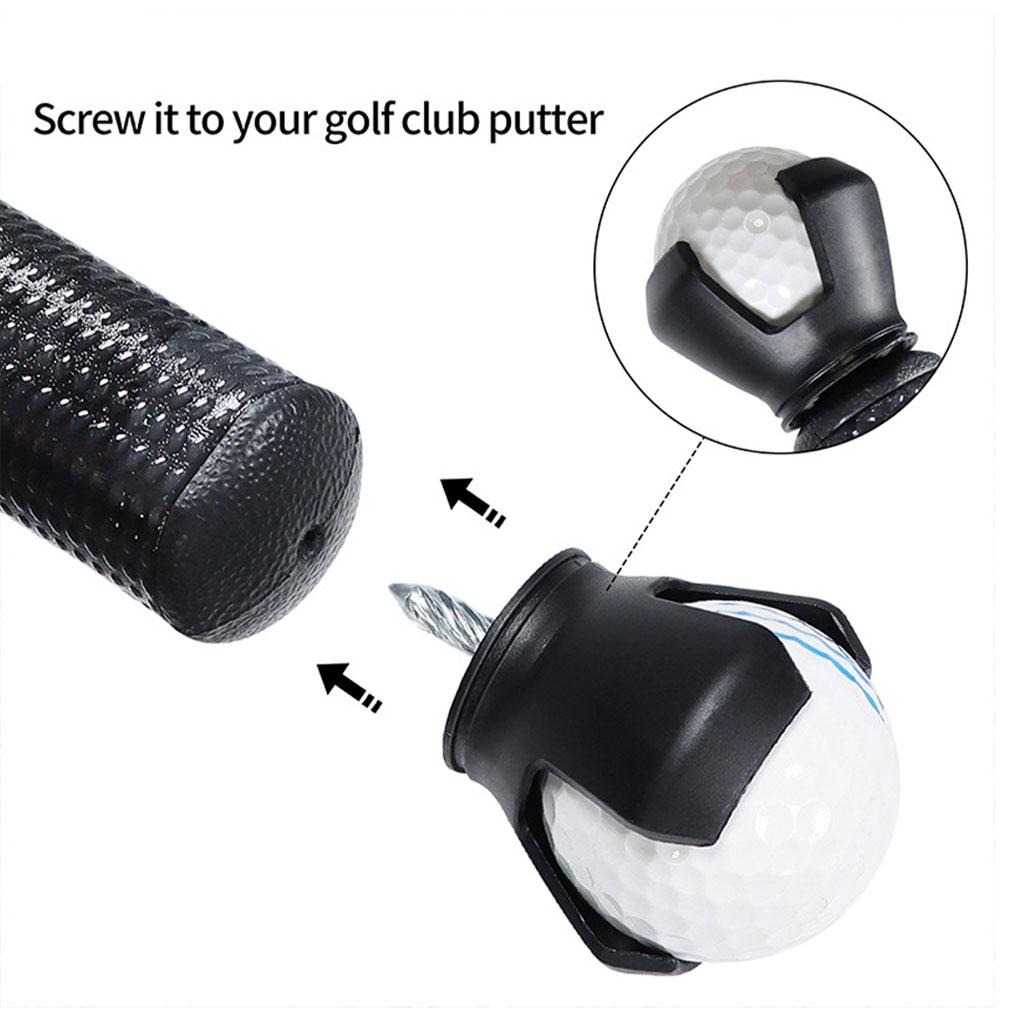 Set 2 Dụng Cụ Nhặt Bóng Golf 4 Móng Gọn Nhẹ Dễ Lắp Đặt