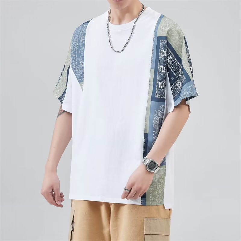 Áo Sơ Mi Chiffon Lụa Lạnh Mỏng Tay Ngắn Phong Cách Preppy Cao Cấp Thời Trang Mùa Hè Cho Nam