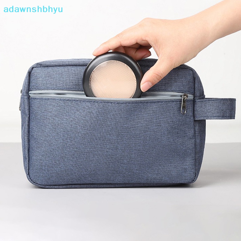 Túi Da Pu Đựng Mỹ Phẩm Kỹ Thuật Số Cỡ Lớn Chống Thấm Nước Tiện Dụng Mang Đi Du Lịch Cho Nam