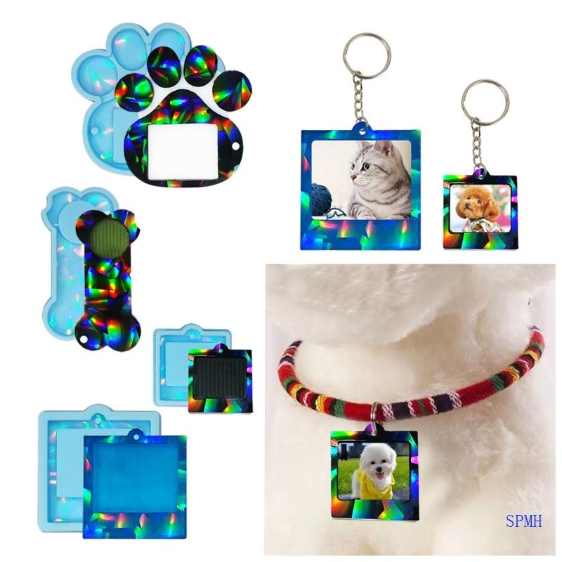 Khuôn Làm Mặt Vòng cổ Hình Bóng Và Móc Khóa Bằng Epoxy Siêu Nhẹ DIY