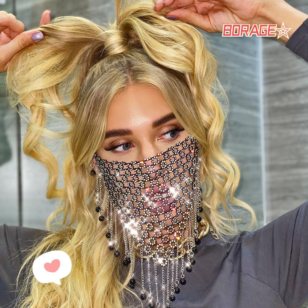 Borag Trang Sức Thời Trang Lấp Lánh Cho Câu Lạc Bộ Đêm