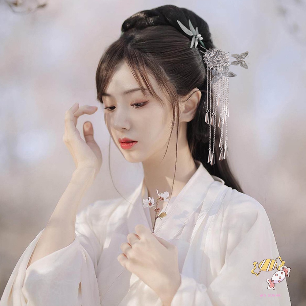 YADORNOS Trâm Cài Tóc Trung Hoa Hình Chữ U Bằng Hợp Kim Không Gây Dị Ứng
