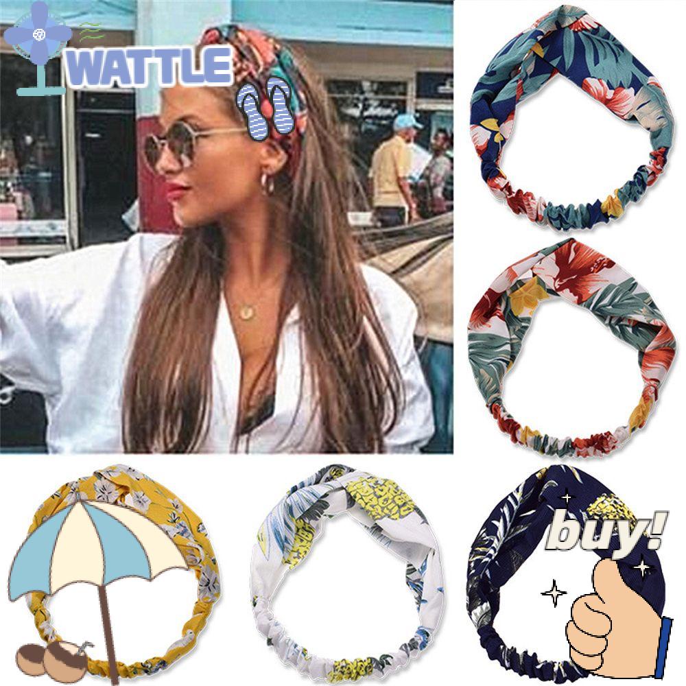 Băng Đô Cài Tóc Co Giãn Phong Cách Vintage Dễ Thương Hiện Đại Cho Nữ