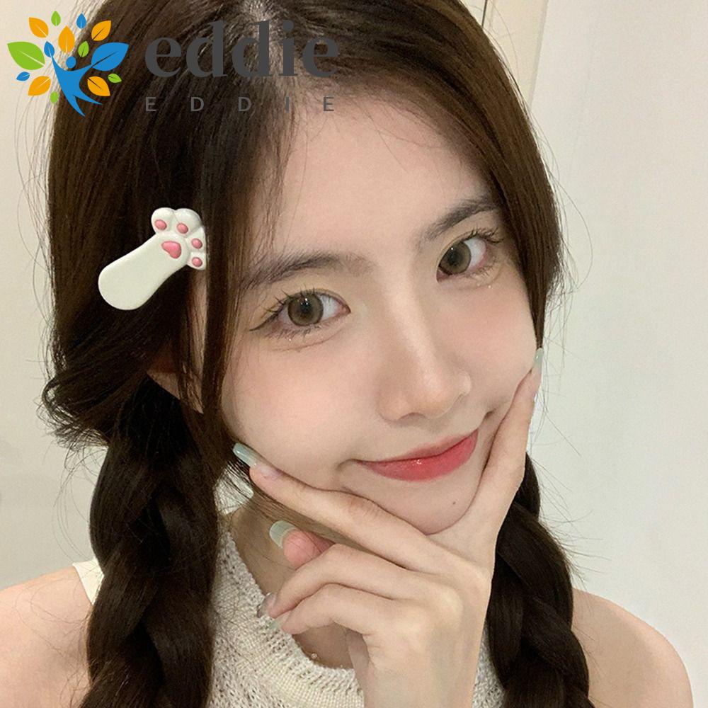 Kẹp Tóc Hình Bàn Chân Mèo 26Ede Dễ Thương Phong Cách Hàn Quốc