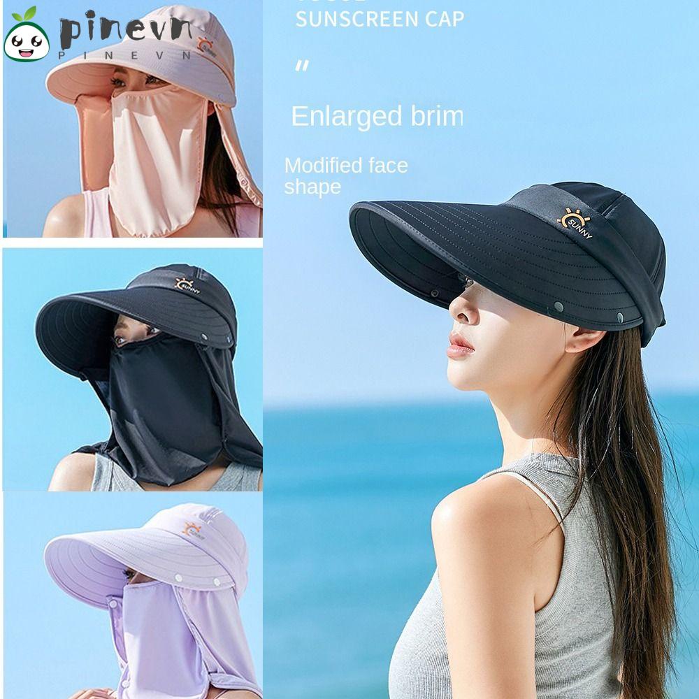 Mũ Chống Nắng Mùa Hè Hấp Thụ Mồ Hôi Thoải Mái Có Thể Tháo Rời Cho Đầu Và Cổ Ốp