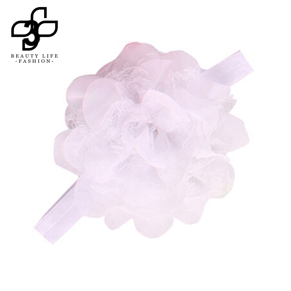 Băng Đô Hoa Co Giãn Dễ Thương Cho Bé Gái