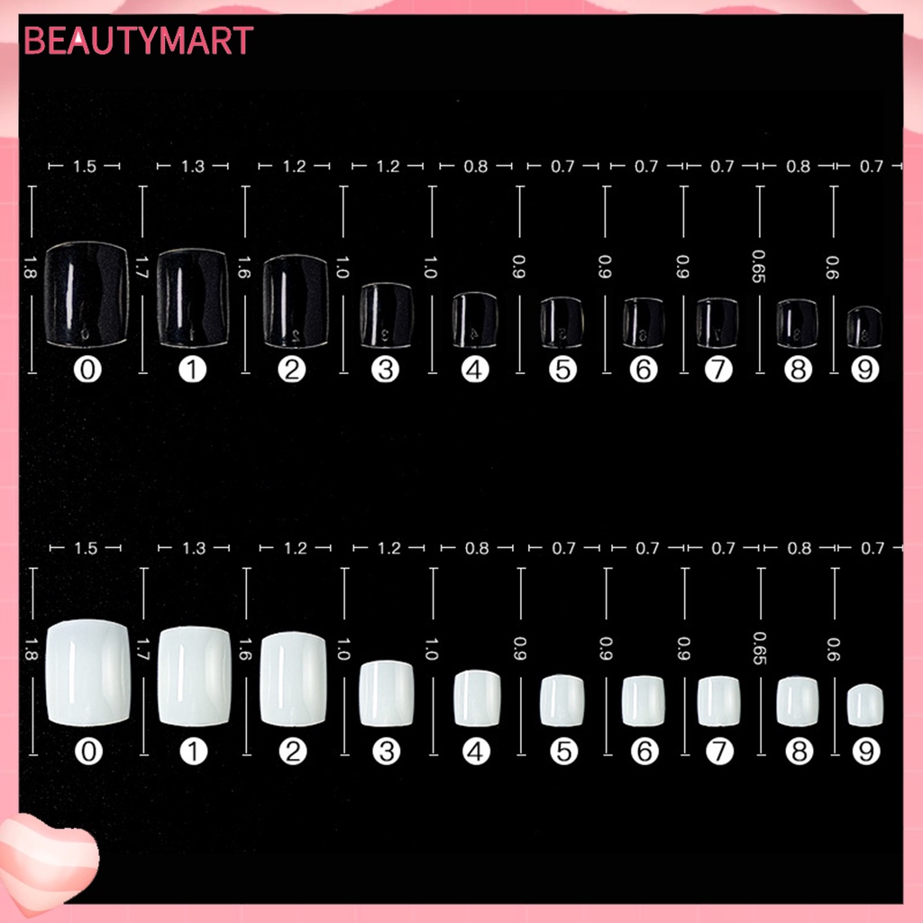 Bộ 600 Móng Chân Giả Bằng ABS Dễ Sử Dụng Cho Nữ