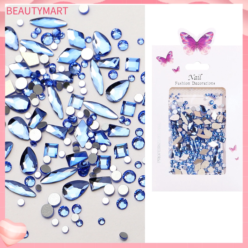 1 Túi Đáy Phẳng Trọng Lượng Nhẹ Hình Dạng Đặc Biệt Trang Trí Móng Tay [beautymart]