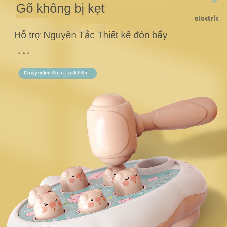 Đồ Chơi Đập Bóng Giúp Tăng Khả Năng Phản Xạ Phát Triển Trí Não Cho Bé 0-3 Tuổi