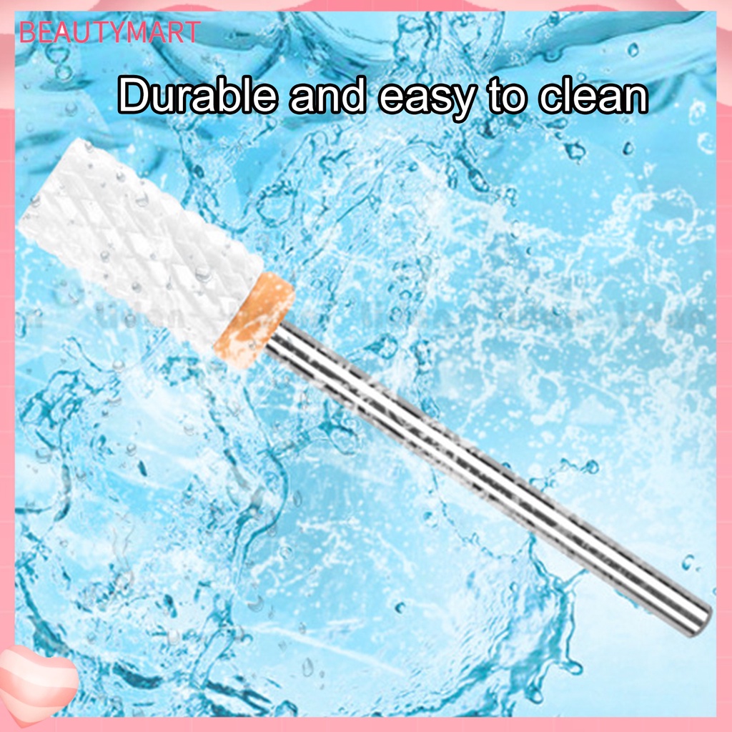 Mũi Khoan Đánh Bóng Móng Tay Đầu Phẳng Bằng Hợp Kim Chất Lượng Cao