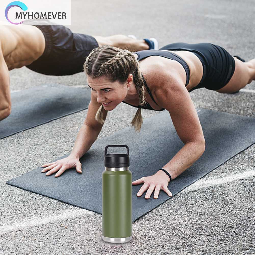 Bình Nước 1000ml Có Tay Cầm Tiện Lợi Cho Dã Ngoại