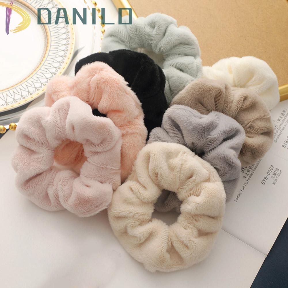 Dây Cột Tóc Đuôi Ngựa Bằng Vải Bông Thời Trang Dành Cho Nữ Giá Đỡ