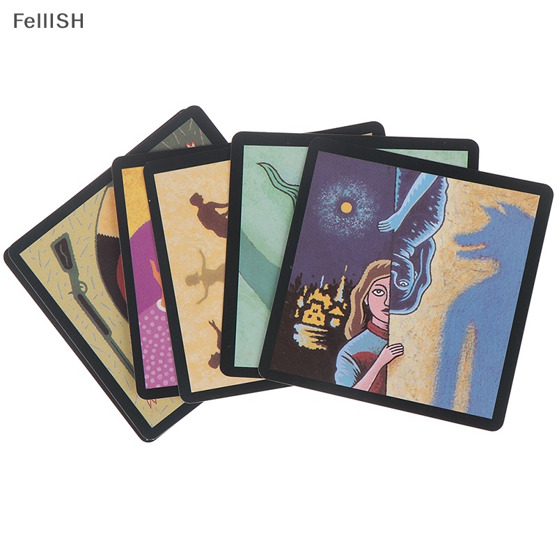 Bộ 24 Thẻ Bài Trò Chơi Werewolf Phiên Bản Tiếng Anh 439br