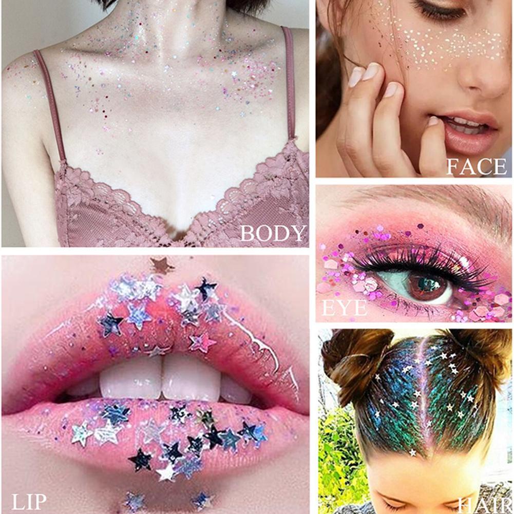 Gel Sequin Lấp Lánh Trang Điểm Mắt U2B7