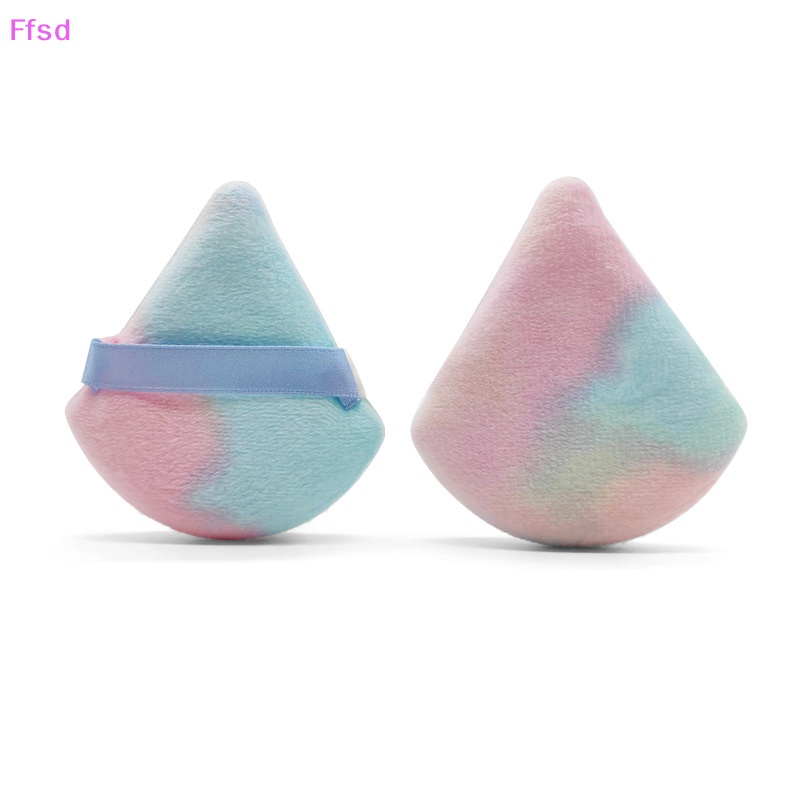 {Ffsd} Set 3 Mút Trang Điểm Hình Tam Giác Bằng Cotton Mềm Mại