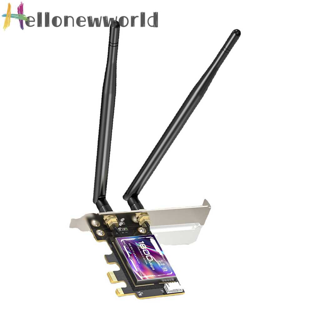 Bộ Chuyển Đổi WiFi 802.11N / G / B / A / AC / AX WIFI6 / Bluetooth 5.2 Cho Windows 10 / 11