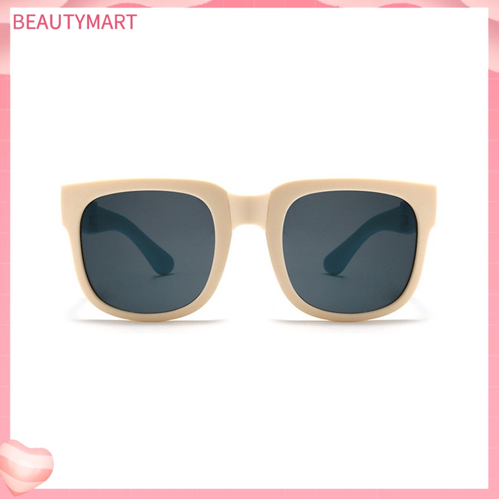 Kính Mát Gọng Vuông Gấp Gọn Màu Sắc Ngọt Ngào Thời Trang Cho Bé