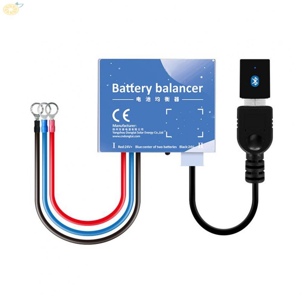 【VARSTR】Battery Equalizer 12/24/36/48V 2 * 12V 2.8 * 2.8 * 1.1inch Balancer Blue