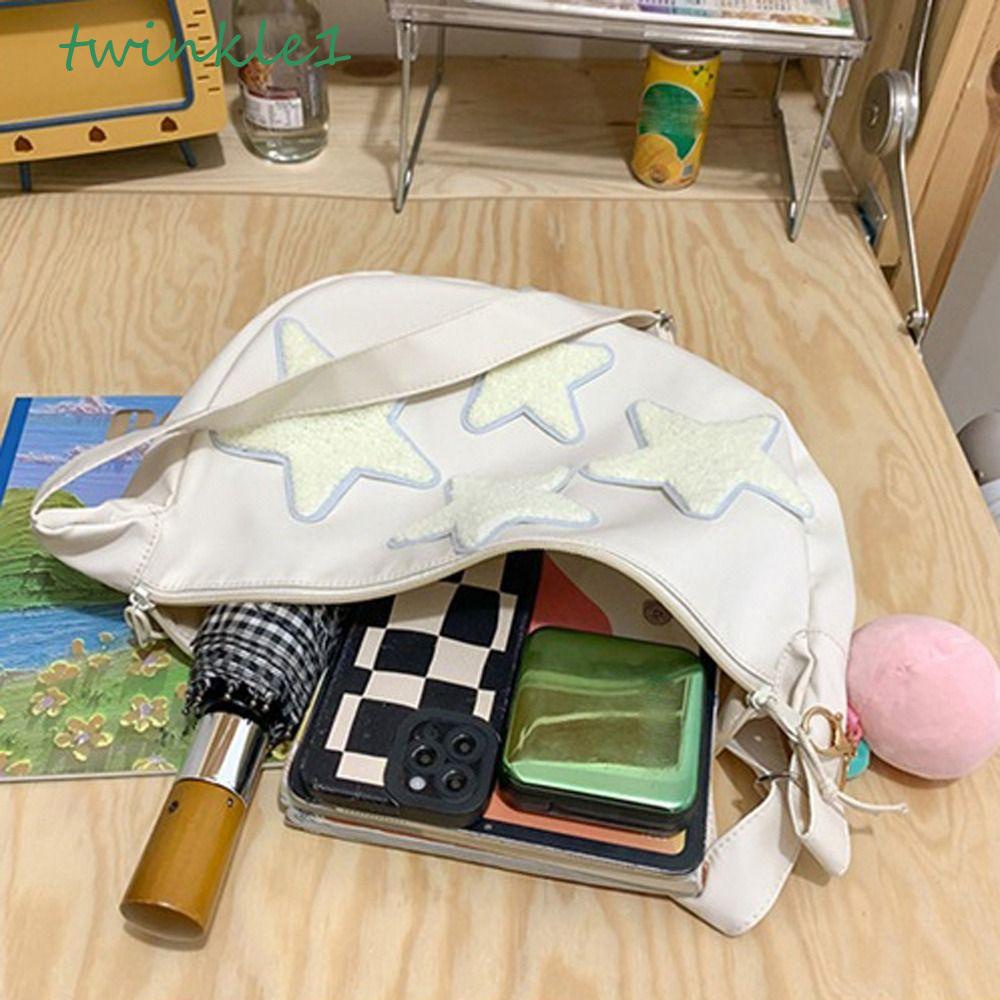 Túi Đựng Mỹ Phẩm Hình Bán Nguyệt Dễ Thương