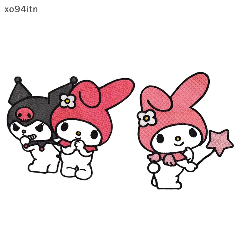 Miếng Vá Trang Trí Quần Áo Tự Làm Hình Kuromi Hoạt Hình Dễ Thương