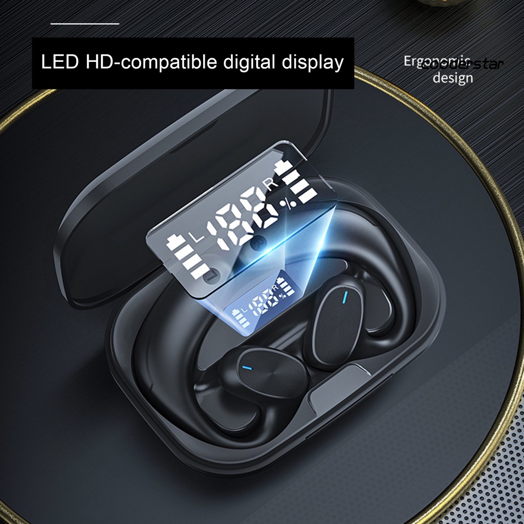 (COOD) 1 Set Tai Nghe Không Dây Âm Thanh Nổi Giảm Tiếng Ồn Thiết Kế Tiện Dụng Cho Điện Thoại Di Động