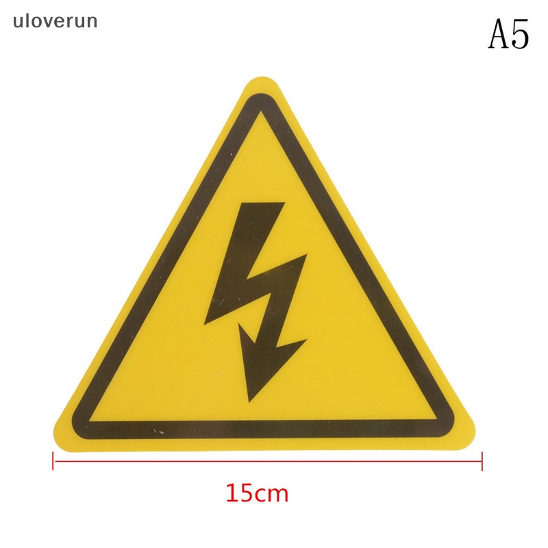 Bộ 2 Miếng Dán Cảnh Báo Điện Áp Cao Chuyên Dùng
