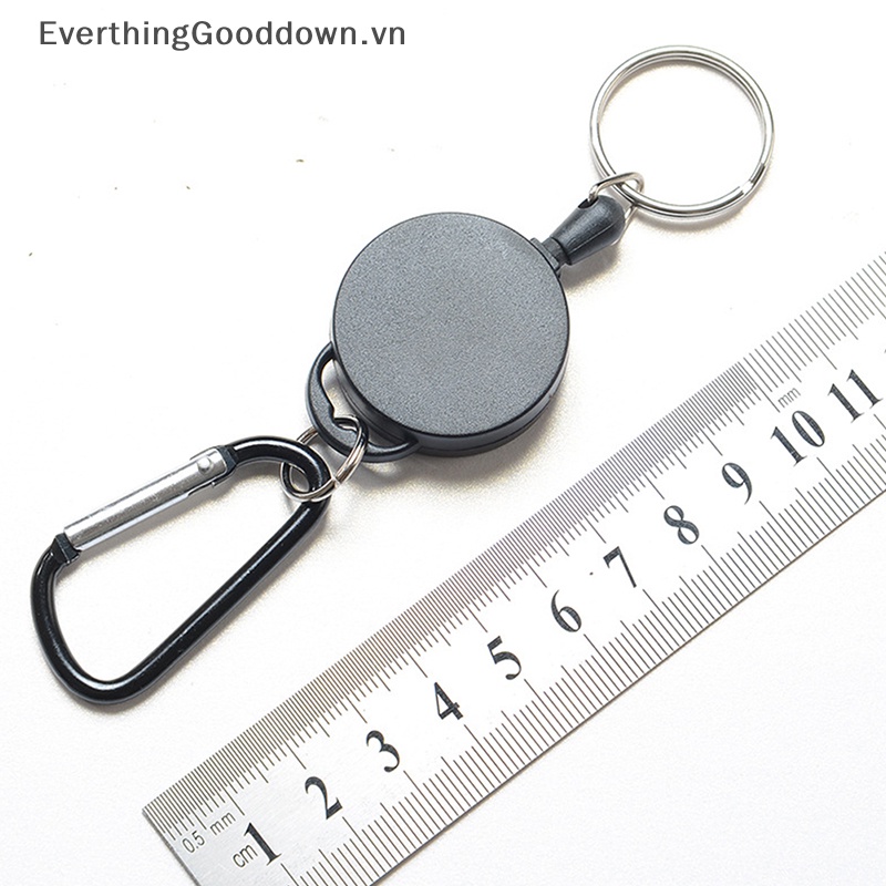 Everthinggooddown 2023 Móc Khóa Dây Thép Resilience Co Giãn Có Chuông Báo Động vn