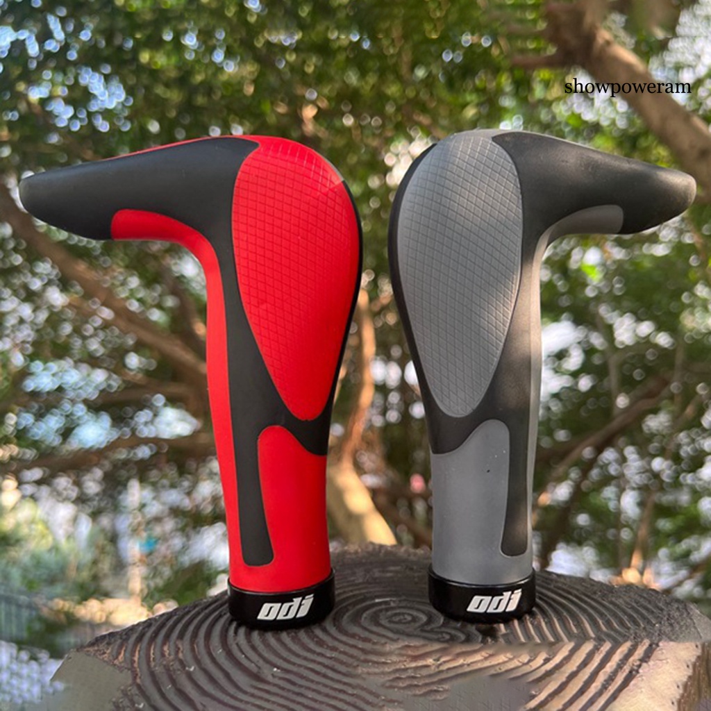 1 Cặp Vỏ Bọc Tay Lái Xe Đạp Leo Núi Bằng Silicone Chống Trượt