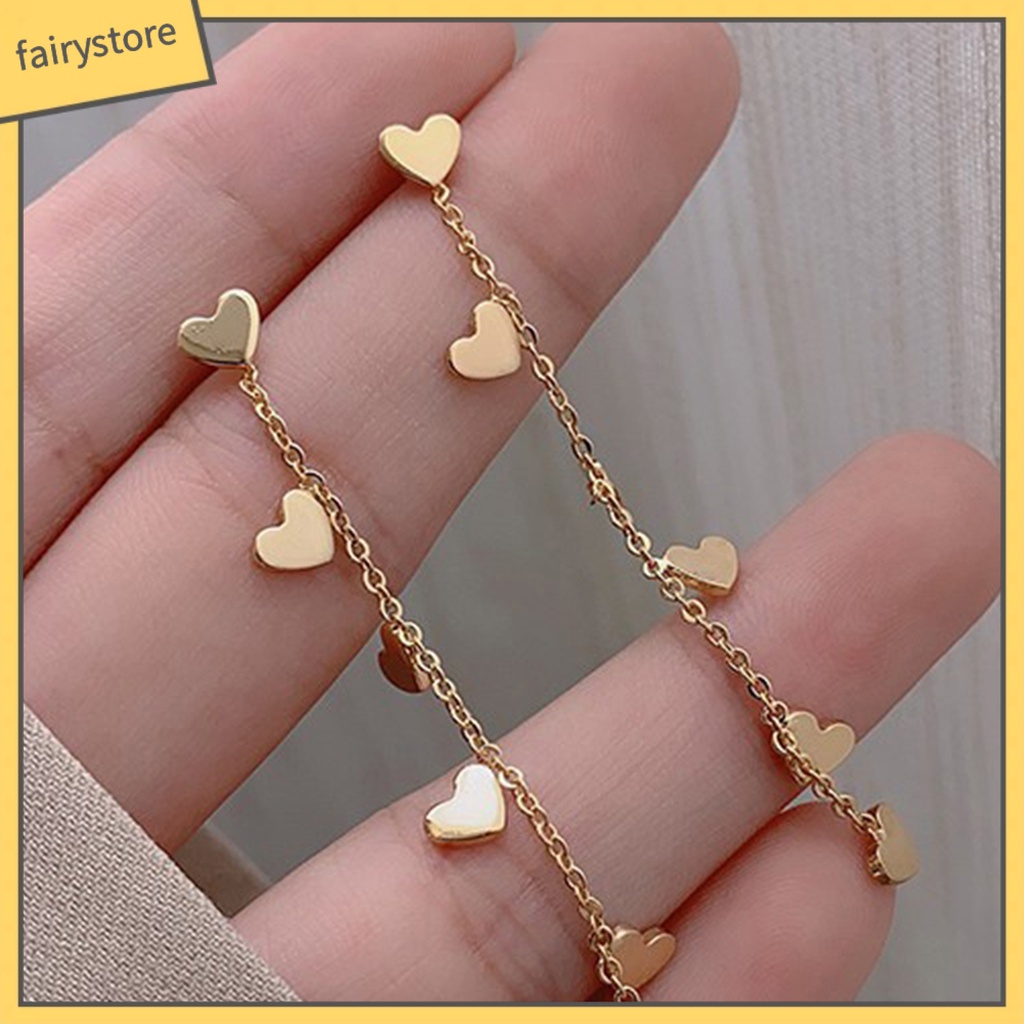 1 Đôi Bông Tai Dáng Dài Đính Đá Thời Trang Dự Tiệc