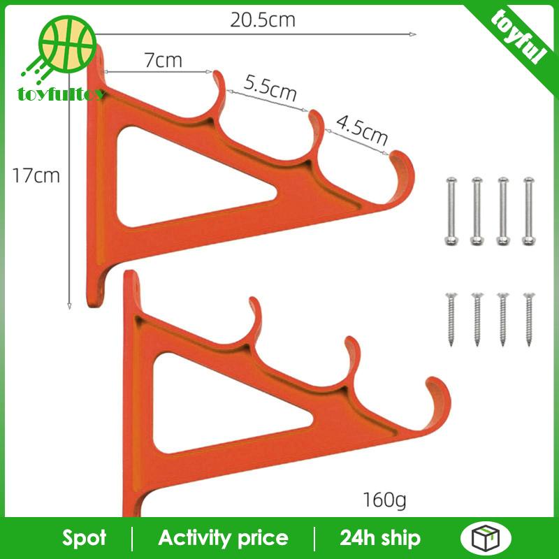 Set 2 Kệ Đựng Cần Câu Cá Gắn Tường / Cửa Xe Hơi Siêu Bền Tiện Dụng