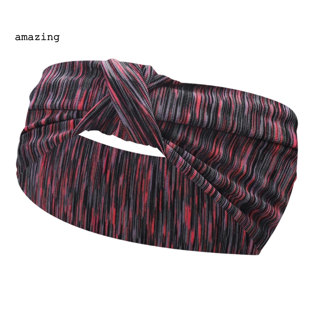 Băng Đô Thể Thao Bản Rộng Co Giãn Tốt Thiết Kế Thắt Nút Độc Đáo Tiện Dụng