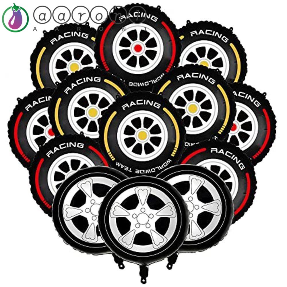 5 Bong Bóng Trang Trí Tiệc Sinh Nhật &amp; Xe Đua Aron1