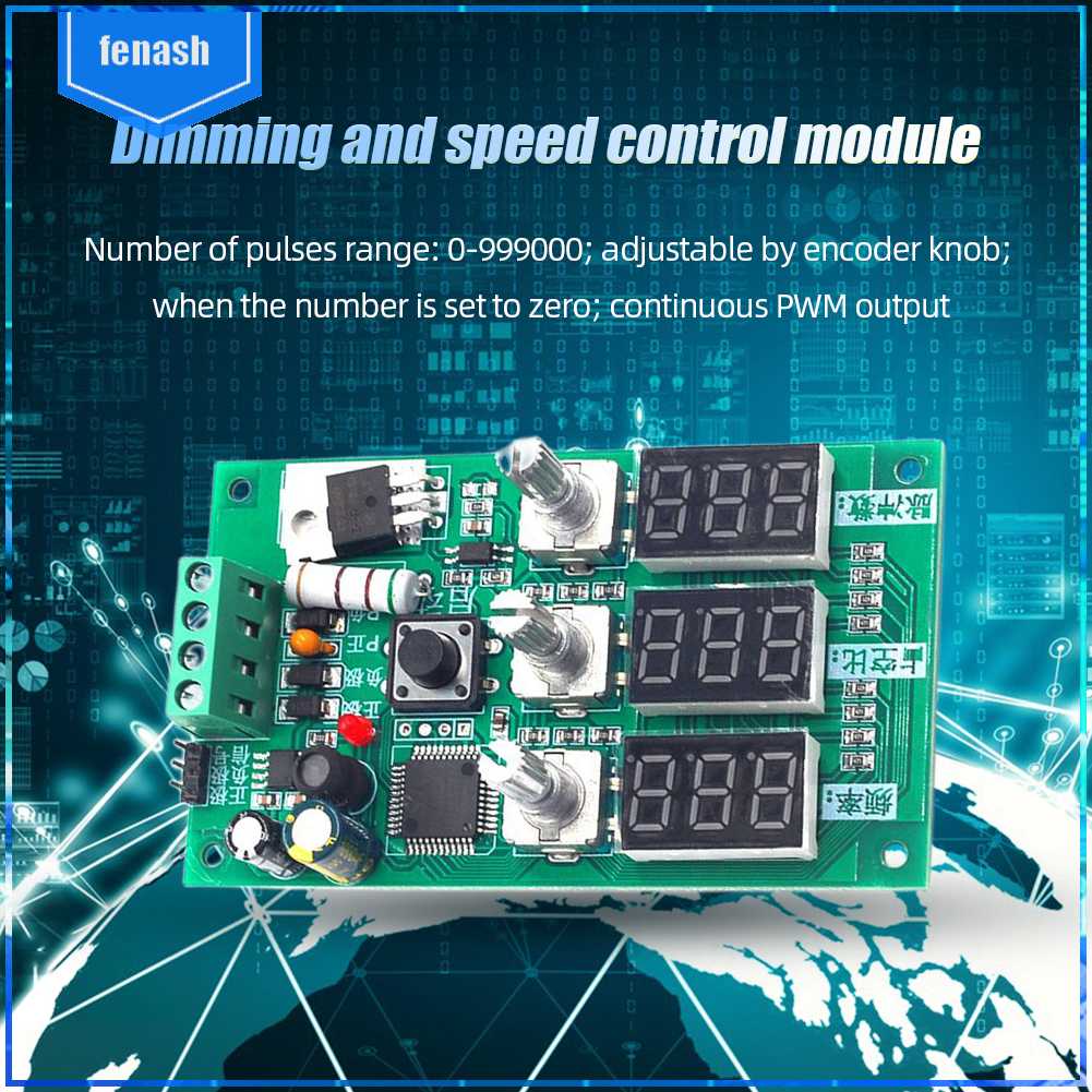 Mô-đun Điều Chỉnh Tốc Độ Điện Áp PWM 1HZ-100KHz SCR