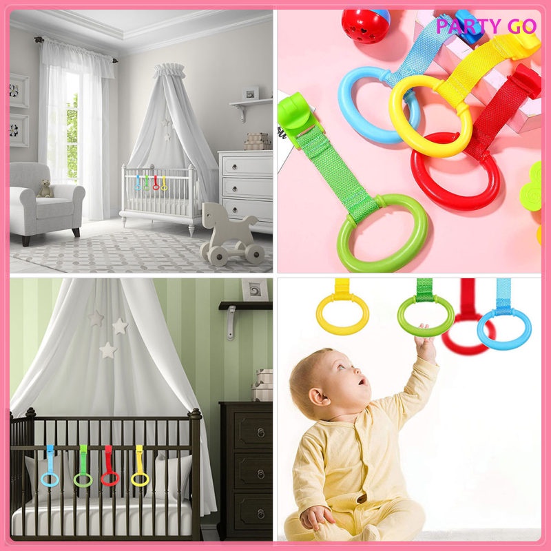 Set 6 Vòng Treo Nôi Em Bé Sơ Sinh