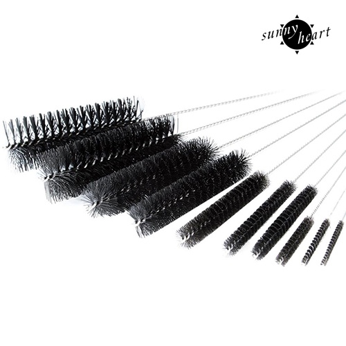 Set 10 Cọ Vệ Sinh Đa Năng Bằng Thép Không Gỉ Tiện Dụng