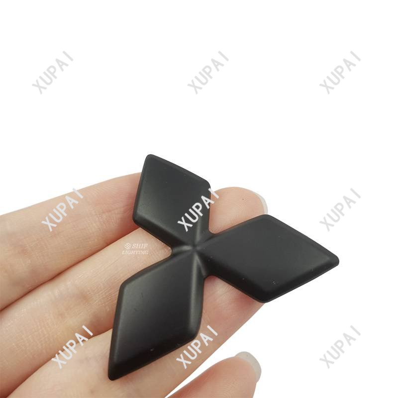 Miếng Dán Logo ABS Trang Trí Vô Lăng Xe Hơi MITSUBISHI 1X