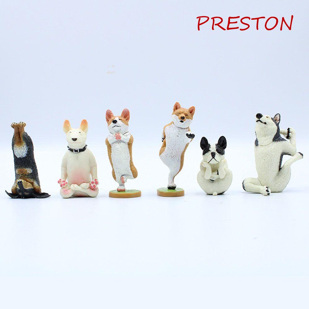 Mô Hình Đồ Chơi Chú Chó PRESTON Cỡ Nhỏ Bằng PVC Dễ Thương Vui Nhộn Cho Bé
