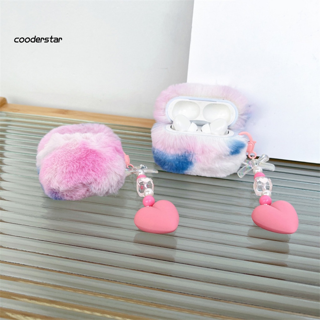 Vỏ Bảo Vệ Hộp Sạc Tai Nghe AirPods Pro 2 Bằng TPU Phủ Lông Mềm Chống Mòn / Bụi Bẩn Tiện Dụng