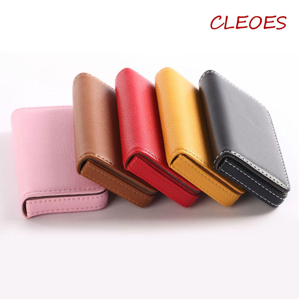 Ví Da PU Đựng Tiền Và Thẻ CLEOES Thời Trang Sáng Tạo Cho Nữ