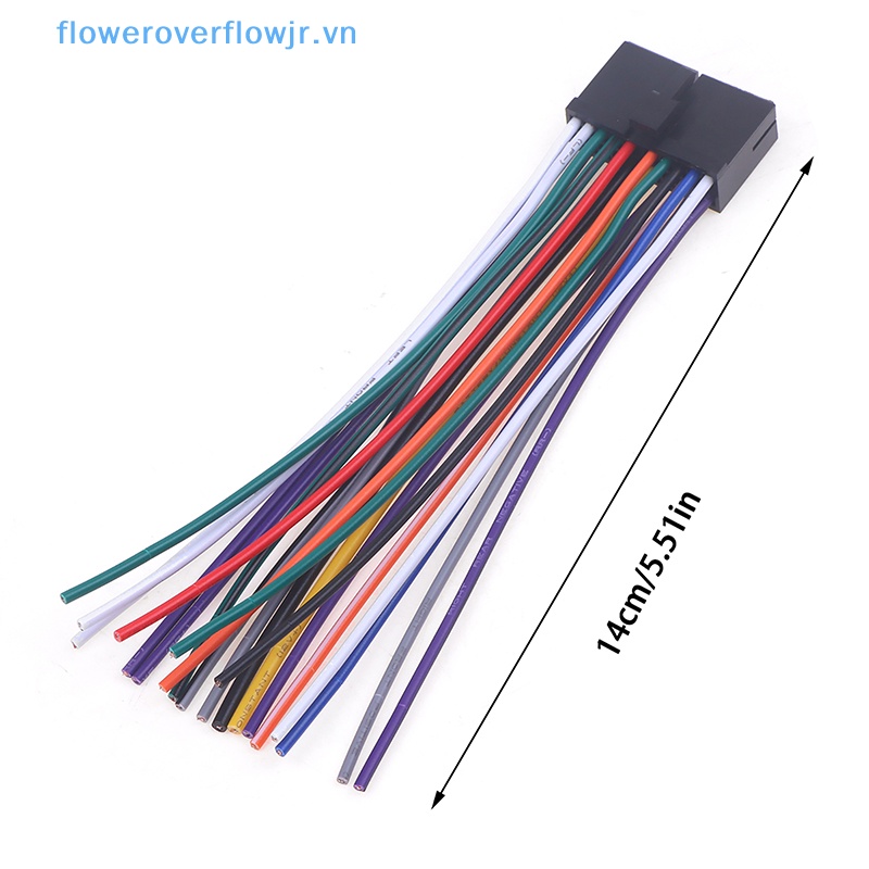 Dây Cáp Kết Nối Radio Xe Hơi 20pin Cd Hình Chữ T