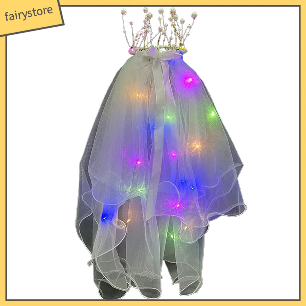 Băng Đô Cài Tóc Hình Vương Miện Hai Lớp Lấp Lánh Cho Bé Gái